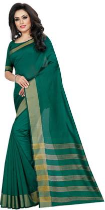 Self Design Fashion Cotton Silk Saree