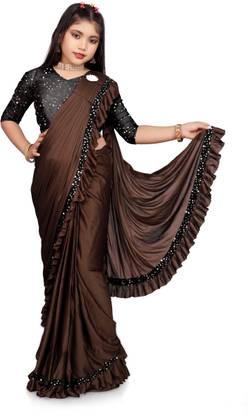 Embellished Bollywood Lycra Blend Saree
