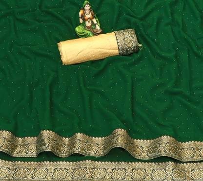 Woven Daily Wear Georgette Saree