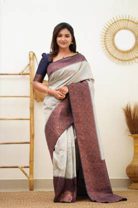 Woven Banarasi Jacquard Saree