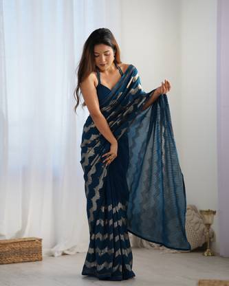 Moda Rapido Embroidered Bollywood Georgette Saree