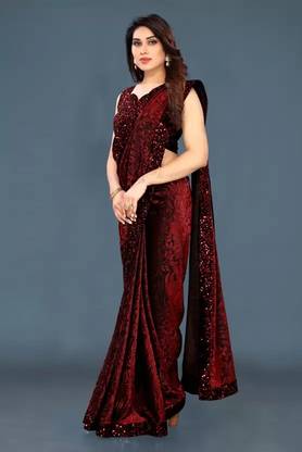 Bollywood Lycra Blend Saree
