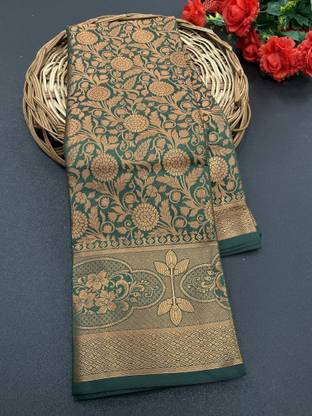 Self Design Banarasi Jacquard Saree