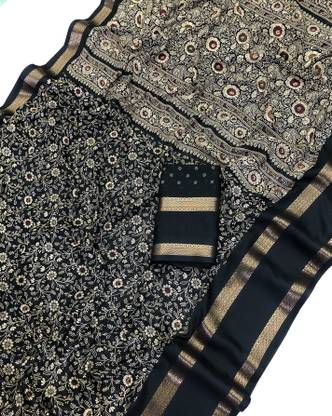 Floral Print Daily Wear Chiffon Saree