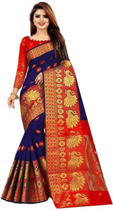 Woven Maheshwari Jacquard Saree