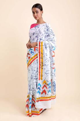 Printed Bollywood Pure Cotton Saree