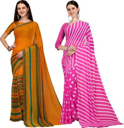 Printed Daily Wear Georgette Saree