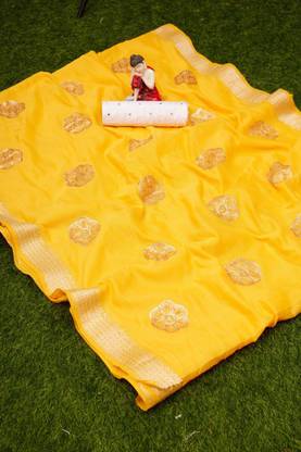Embroidered Chanderi Chanderi Saree