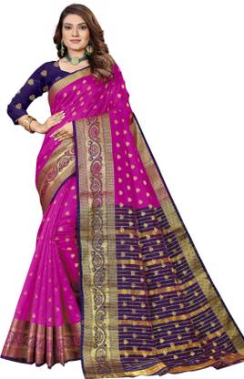 Woven Banarasi Art Silk Saree