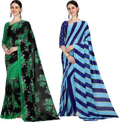 Printed Daily Wear Georgette Saree