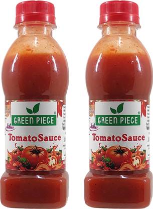 GREEN PIECE Jain Combo Without Onion/garlic/Potato Tomato Sauce (200gm) (Pack of 2) Sauces & Ketchup