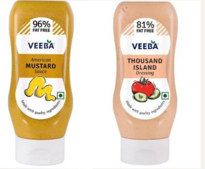 VEEBA THOUSAND ISLAND+ AMERICAN MUSTARD Sauces & Ketchup