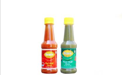 Everin Green Chilli Sauce & Red Chilli Sauce Sauces
