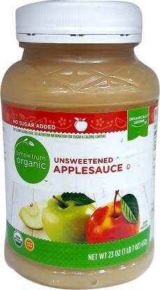 Simple Truth Organic Applesauce Unsweetened -23 oz Sauce