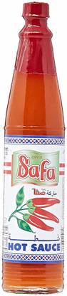 Safa Hot Sauce Hot Red Pepper Sauces