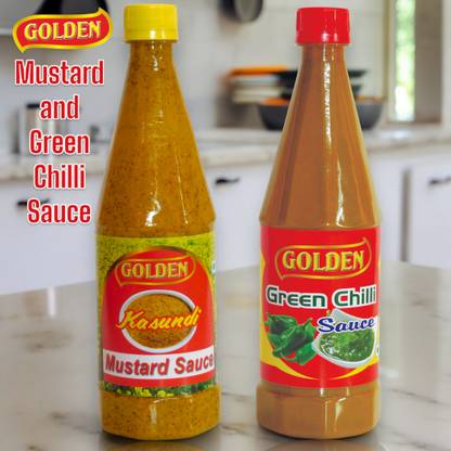 Golden Mustard Sauce & Chilli Sauce(Authentic Taste Of India) Sauce
