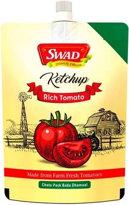 SWAD Tomato Ketchup | Made from Farm Fresh Tomatoes Sauces & Ketchup