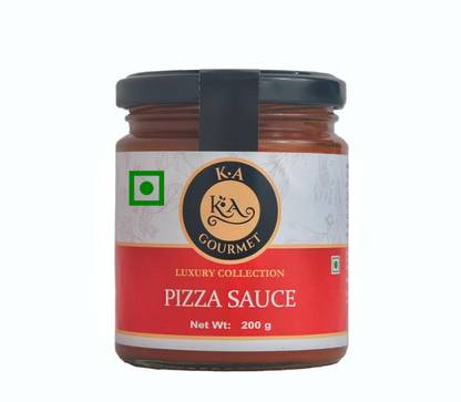 KA Gourmet Pizza Sauce - 200gm Loved by Karen Anand 100% Vegetarian No Added Flavour Sauce
