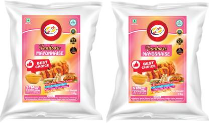 Am 2 Pm Tandoori Mayonnaise Multipurpose Creamy Sauce For Burgers, Salad Dressing Sauce & Dip
