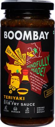 Boombay Teriyaki Stir Fry Sauce | Sandwich & Dip, Noodles & Burgers, Paneer & Tofu Sauce & Dip