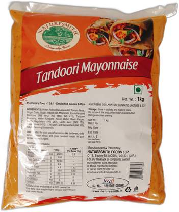 Naturesmith TANDOORI MAYONNAISE BIG POUCH Sauce & Dip