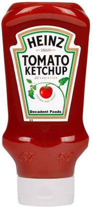 Decadent Foods Heinz Tomato Ketchup | Thick & Rich Taste | Ketchup