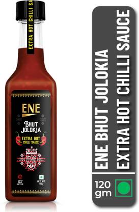 Ene Bhutjolokia Chilli Sauce (Pack of 1) includes Hot Chili Sauce 120g Sauces