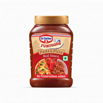 FUNFOODS by Dr. Oetker Pasta & Pizza Red Sauce Preservative Free Sauce