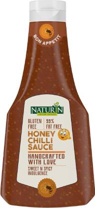 Naturin Honey Chilli Sauce | 100% Vegetarian | Hot & Sweet Sauce Sauce