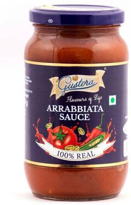 Gustora Arrabiata Sauce 400g I Rich & Smooth I Preservatives Free Sauces & Ketchup