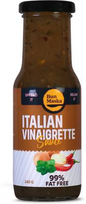 Bun Maska Italian Vinaigrette Sauce,100% Vegan and Low Carb Sauce Sauce & Dip