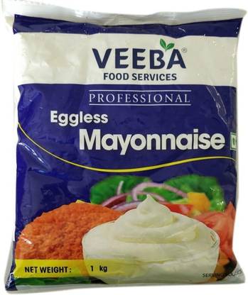 VEEBA Eggless Mayonnaise for Multipurpose Uses Sauces