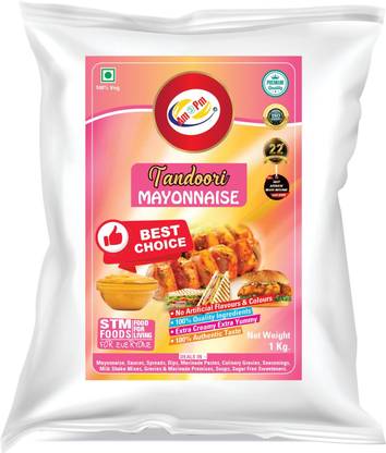 Am 2 Pm Tandoori Mayonnaise Multipurpose Creamy Sauce For Burgers, Salad Dressing Sauce & Dip