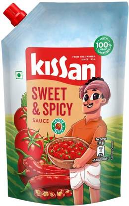 Kissan FRESH SWEET & SPICY KETCHUP MADE FROM REAL TOMATOES Sauces & Ketchup