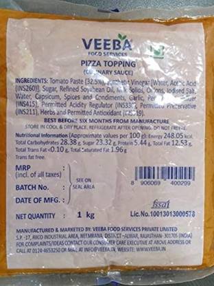 VEEBA Pizza Topping Dip