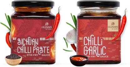 Hunan At home Sichuan Chilli and Chilli Garlic Chinese s Combo Sauce