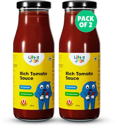 Little Joys Fresh Tomato Ketchup for Kids | No Refined Sugar or Preservatives Ketchup