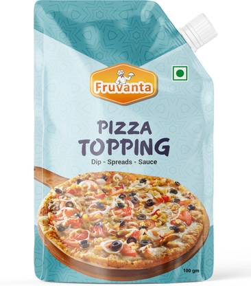 Fruvanta Pizza Topping. (100gm) (Pack of 1) Sauce & Dip