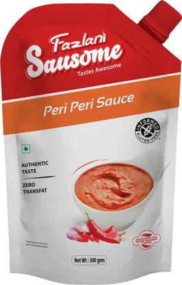 Fazlani Sausome Peri Peri Sauce | Dip | Spread | Stir Fry| Pack of 1 Sauce