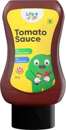 Little Joys Fresh Tomato Sauce Squeeze for Kids | No Refined Sugar or Preservatives Ketchup