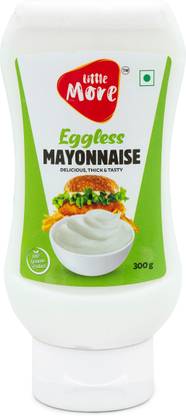 Little More Eggless Mayonnaise Vegetarian Mayo with a Rich and Thick Texture Sauces