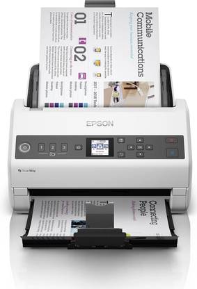 Epson - WorkForce DS-730N Network Color Document Scanner