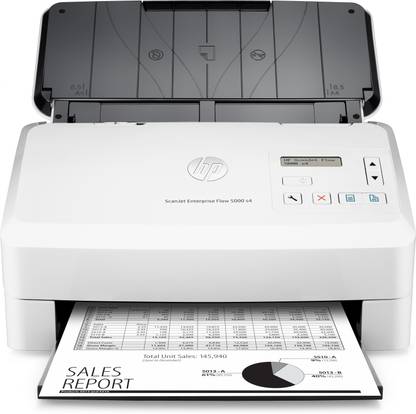 RB PRINTER SHEEDFEED 5000 S4 REFURBISHED/USED/RENEW HP SCANJET FLOW 5000 S4 SHEEDFEED SCANNER Scanner