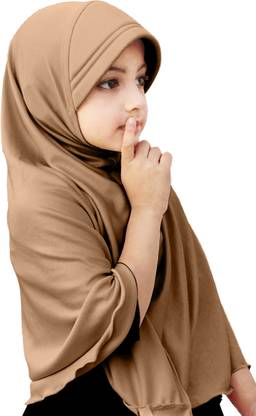 mehar hijab Solid Polycotton Girls Scarf