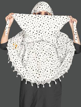 VICHARAN Printed Polycotton Women Fancy Scarf, Scarf