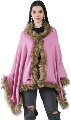 manra Solid Wool Blend Women Stole