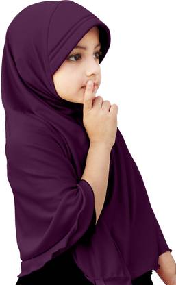 mehar hijab Solid Polycotton Girls Scarf