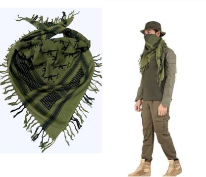 Shri Krishna Checkered Men & Women Muffler