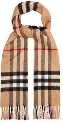 CREATURE Checkered Wool Blend Men & Women Scarf