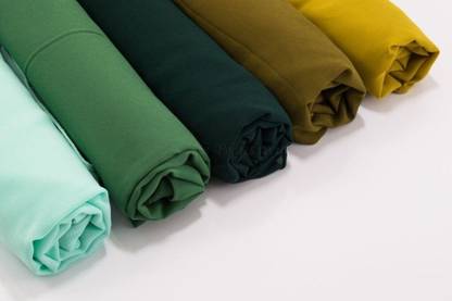 hijabcurl Solid Georgette, Chiffon Women Scarf, Stole